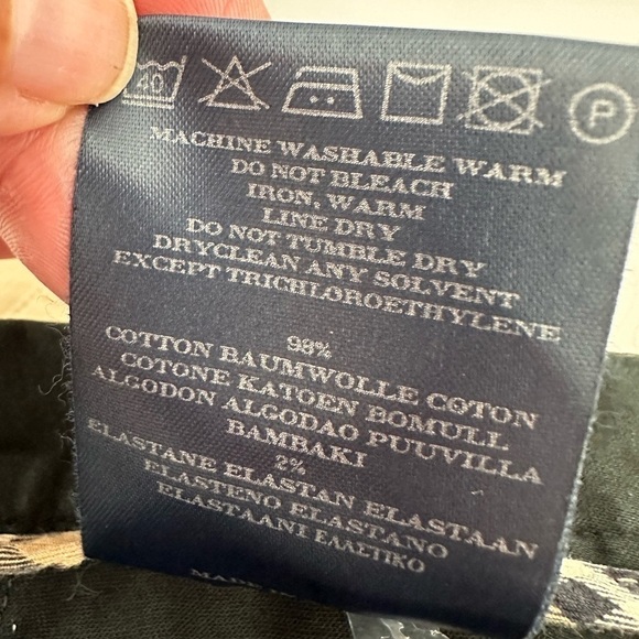 Burberry Golf Short, Black, Size 10 - Picture 5 of 6